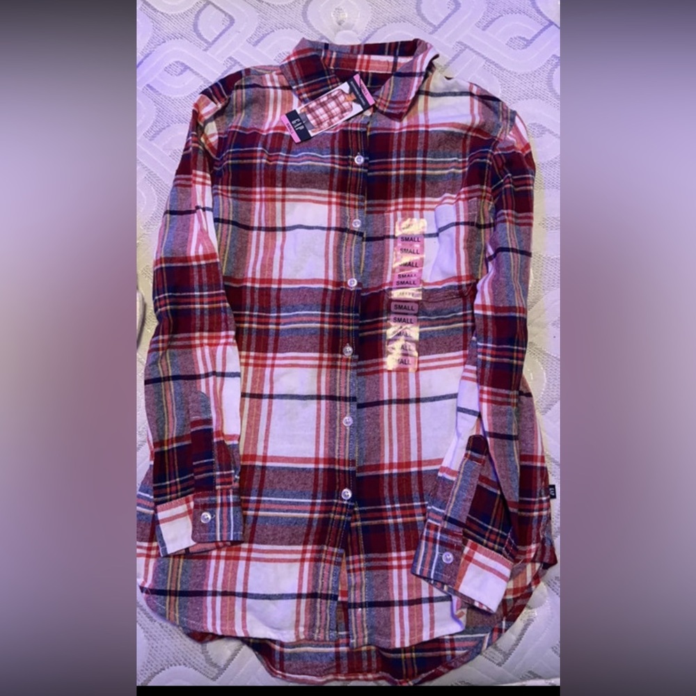 Brand new GAP flannel with tags